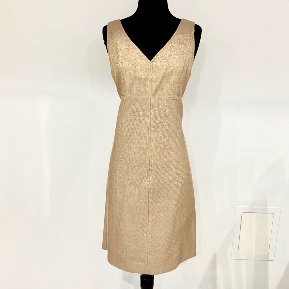 NWOT TALBOTS Linen Shimmer Dress